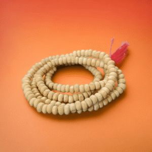 White Chandan mala