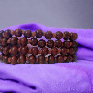 Lal chandan mala (knnotted)