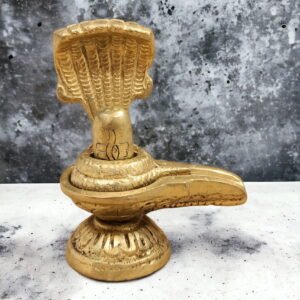 Shivling Brass statue