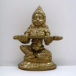 Saraswati mata Brass statue