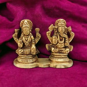 Laxami Ganesh Brass statue