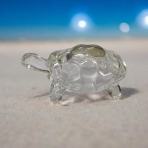 Glass turtle small