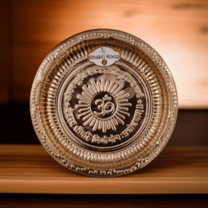 8 No OM Mantra Copper Plate