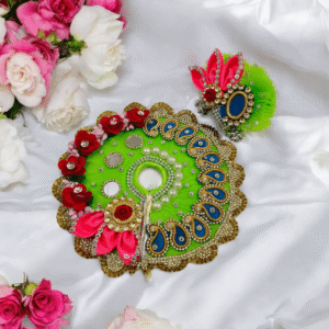 Laddu Gopal Dress Royal Heritage Edition , size-02 (rose design)