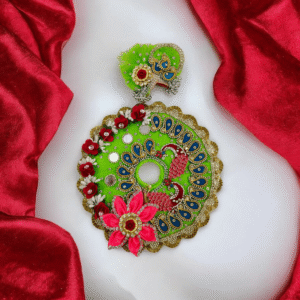 Laddu Gopal Dress Royal Heritage Edition , size-04 (rose design)