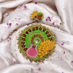 Laddu Gopal Dress Royal Heritage Edition , size-06 (Handi + Half Lotus Design)